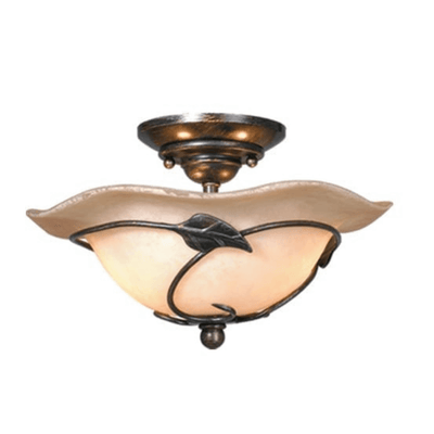 Grapevine LED Semi Flush Light Fixture