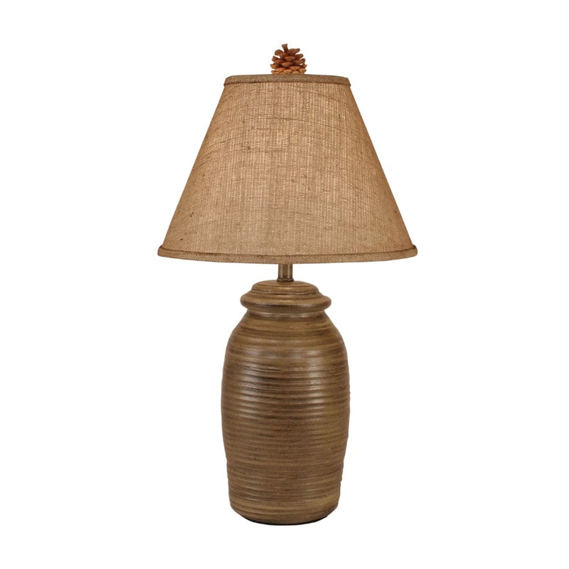 Honey Colored Honey Jar Lamp