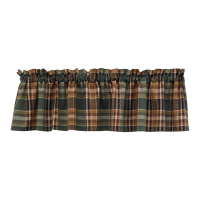 Hunter Plaid Valance