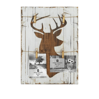 Deer Silhouette Photo Hanger