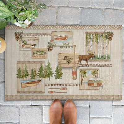 Lake Living Outdoor Door Mat