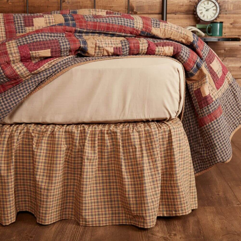 Lincoln Plaid Bedskirts
