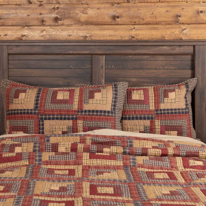 Lincoln Plaid King Sham