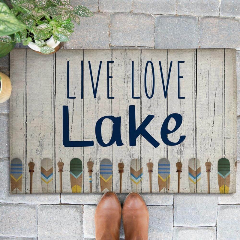 Live Love Lake Outdoor Door Mat