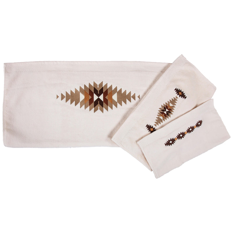 Mighty Forest Cream Towel Set