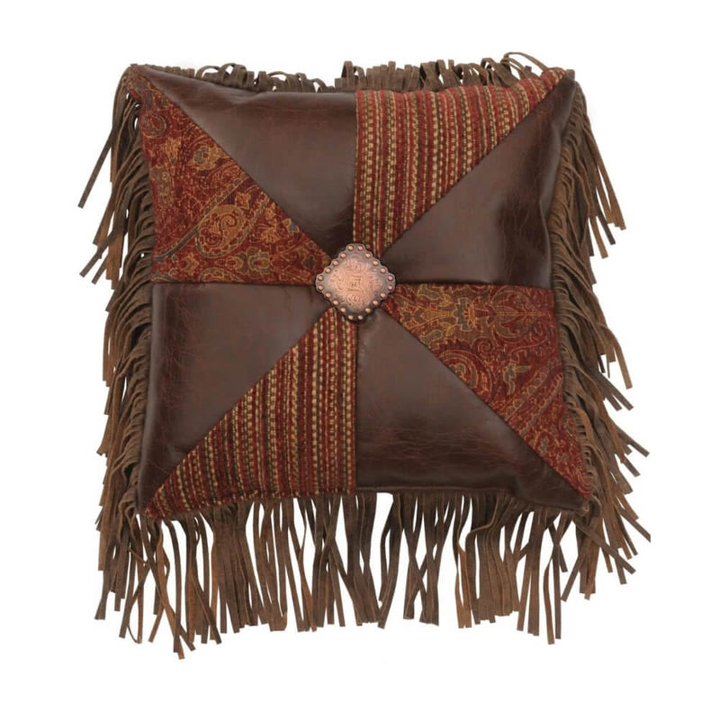 Milady Pillow Fringed Square Pillow