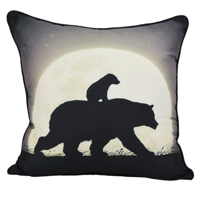 Moonlight Stroll Bear Pillow