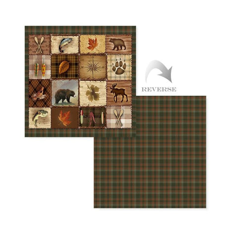 Mountain Lodge Reversible Quilt Set