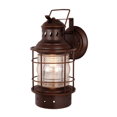 Nantucket 8" Bronze Outdoor Wall Light