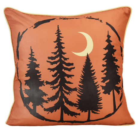 Native Bears Forest Pillow