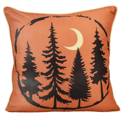 Native Bears Forest Pillow