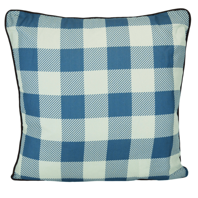 Off The Grid Plaid Pillow