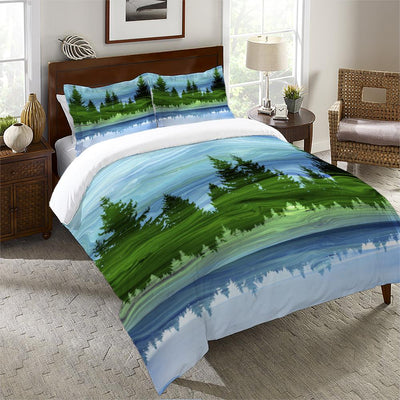 Painted Forest Bedding Set