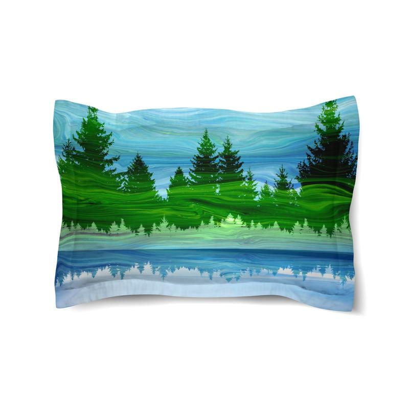Painted Forest King Sham