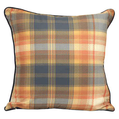 Pine Sprig Plaid Pillow