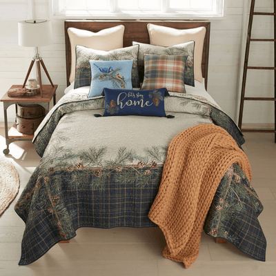 Pine Sprig Quilt Set