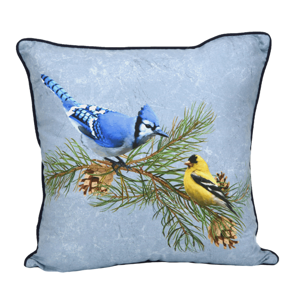 Pine Sprig Square Pillow