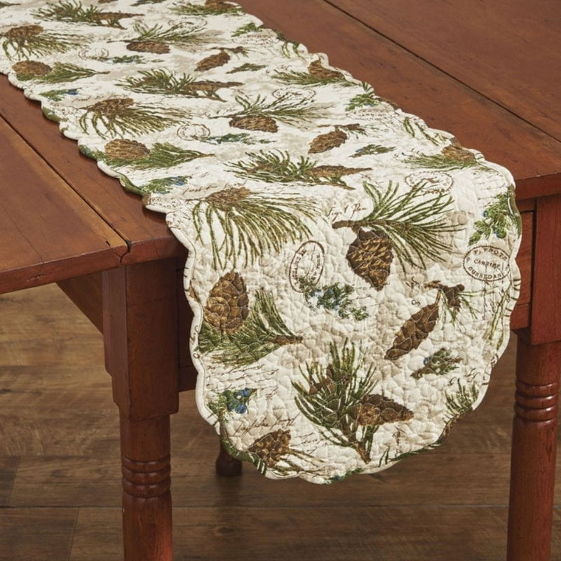 Pinecone Medley Table Runners