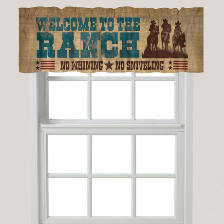 Ranch Inspiration Valance