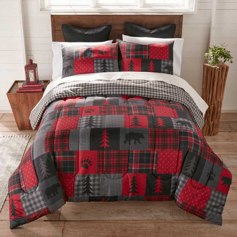 Red Woods Comforter Set