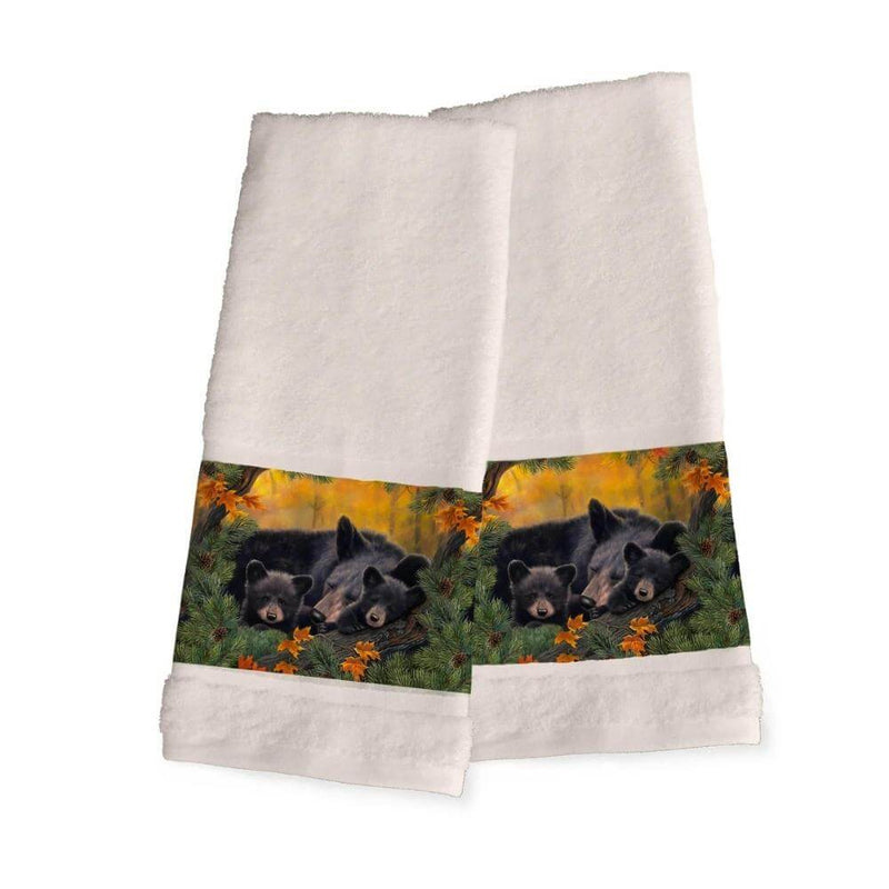 Restful Bears Hand Towel Set