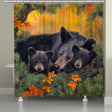 Restful Bears Shower Curtain