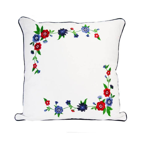 Richmond Square Floral Pillow