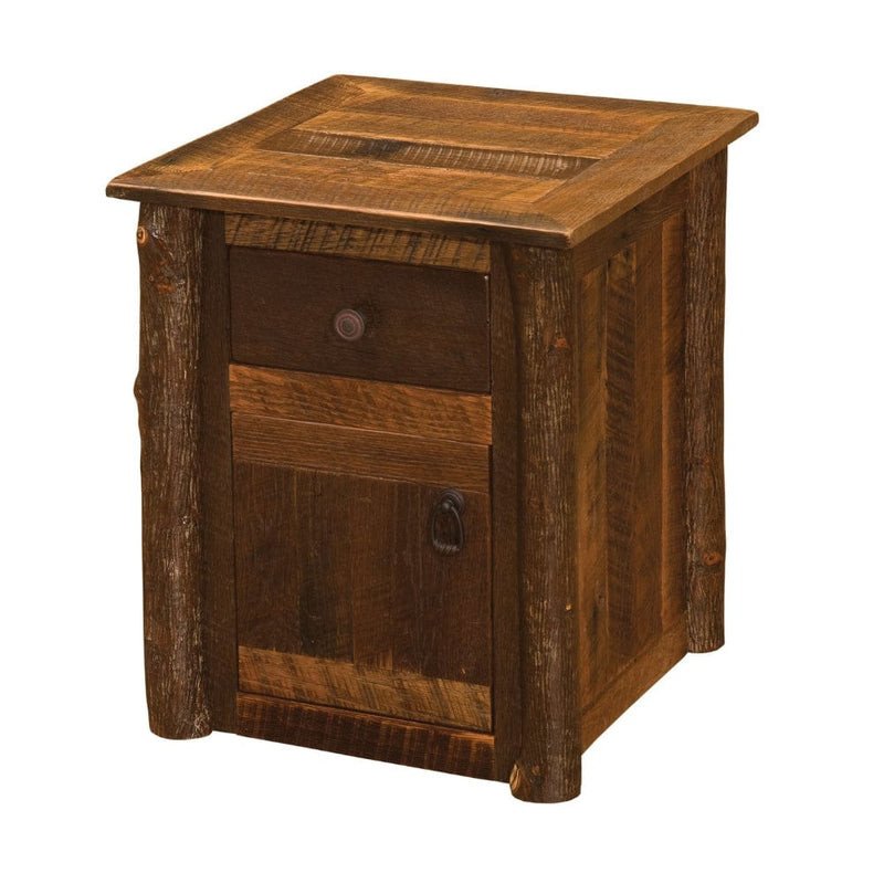 Roanoke Tobacco Enclosed End Table