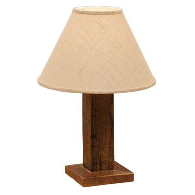 Barnwood Square Table Lamp