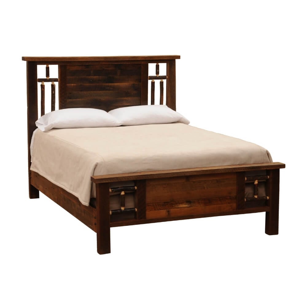tobacco bedroom furniture Elements Condesa Queen Bed like upholstered bed that feels both substantial and plush Tempest Rustic Tobacco Queen Panel