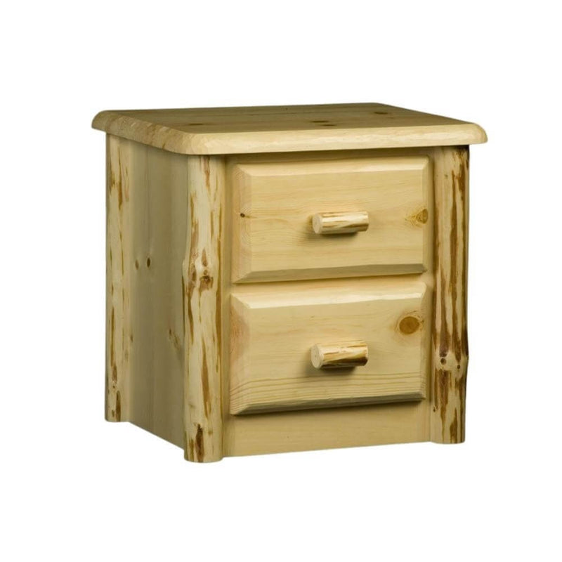 Sawmill 2-Drawer Nightstand