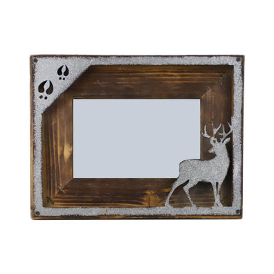 Silver Deer 5x7 Picture Frame