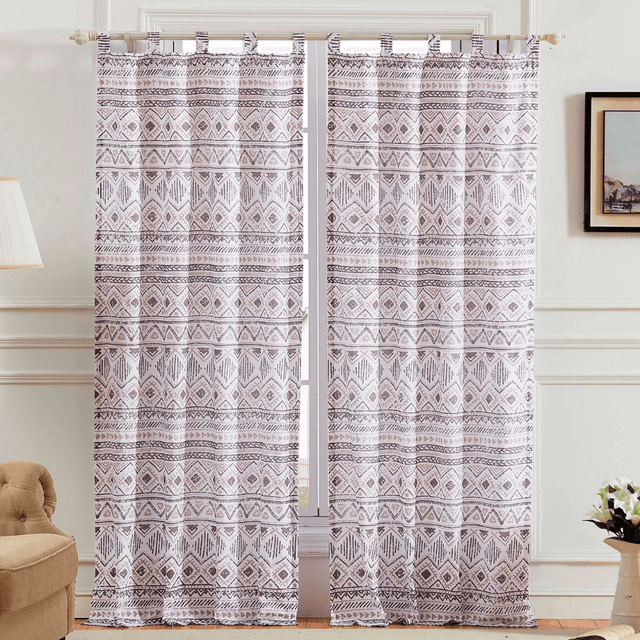 Snow Chalet Drape Set