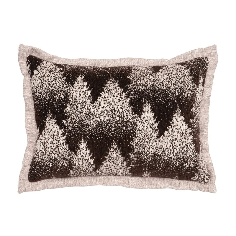 Snow Lodge Retreat Forest Pillow