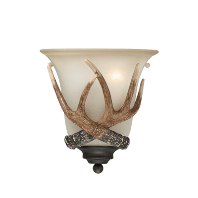 Teton 9" Antler Wall Sconce