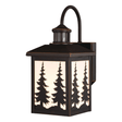 Towering Pine Motion Sensor Outdoor Light