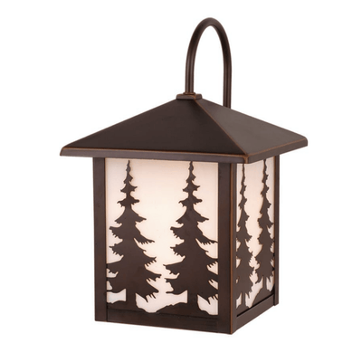 Towering Pine Outdoor Wall Lantern