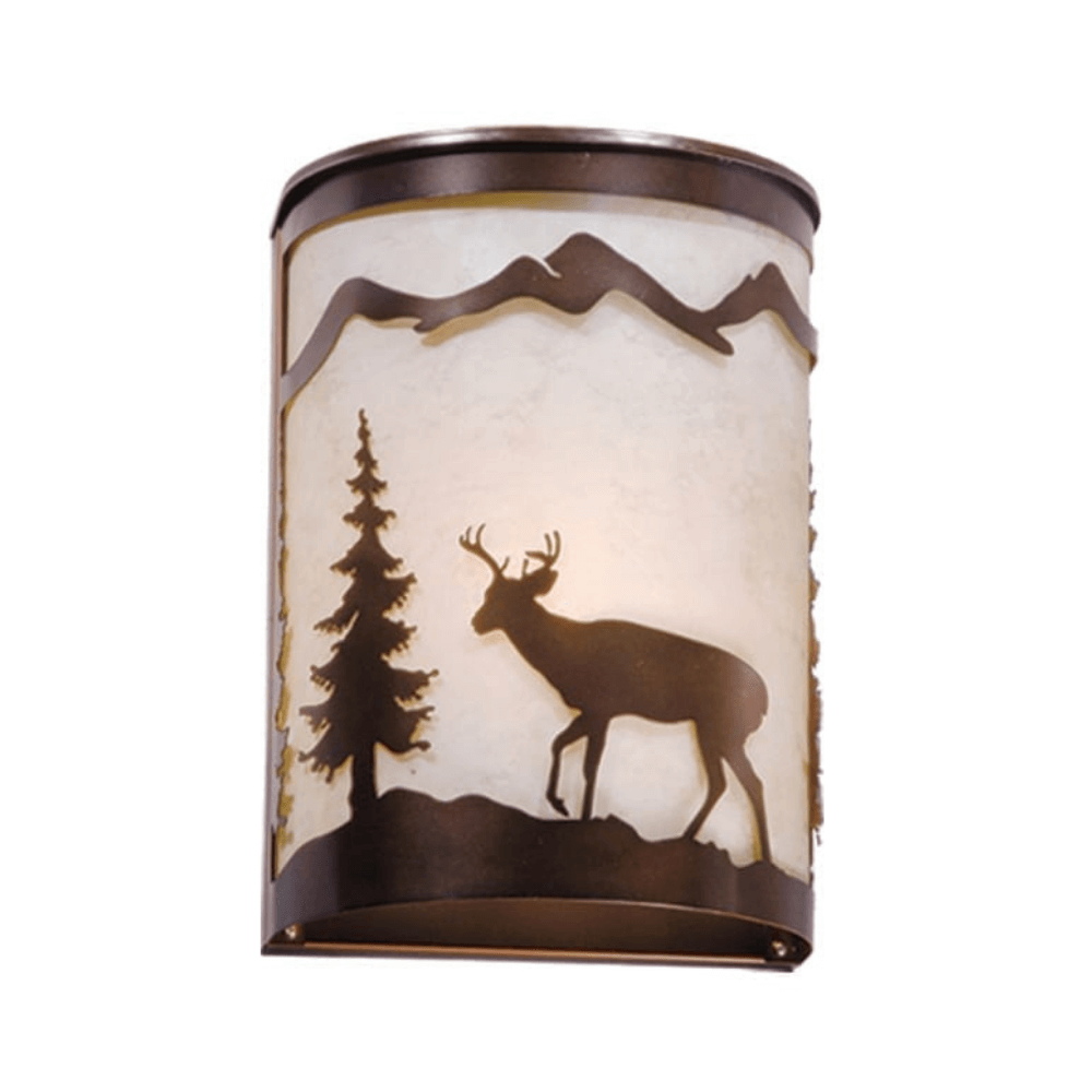 Deer sconce sale