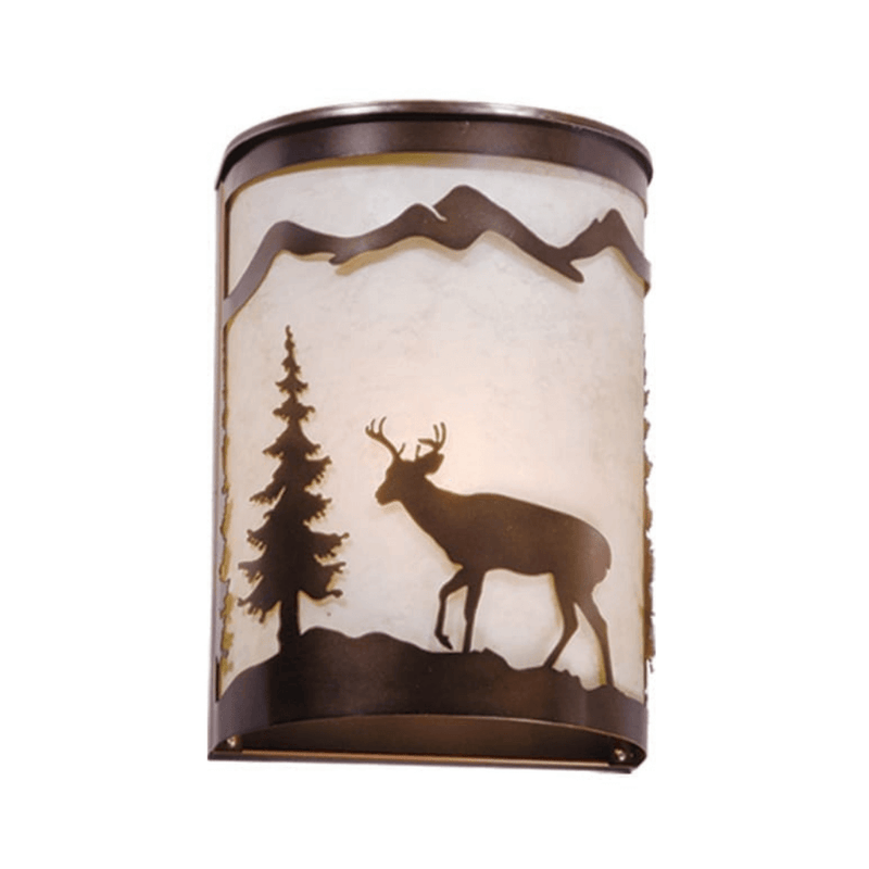 Tranquil Deer Wall Sconce