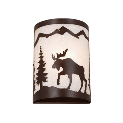 Tranquil Moose Wall Sconce