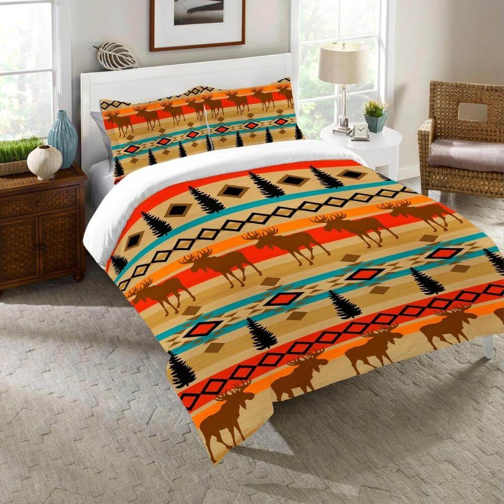 Valley Moose Comforter | Cabin Place – The Cabin Place