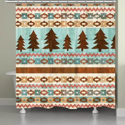 Valley Trees Shower Curtain