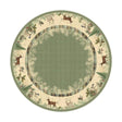Whitetail Woods Round Tablecloth