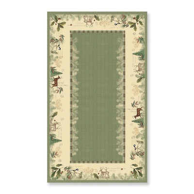 Whitetail Woods Round Tablecloth