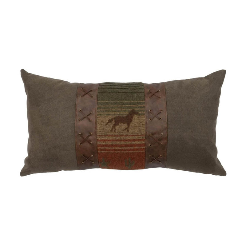 Wild Mustang Horse Pillow