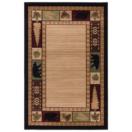 Wilderness Border Rug