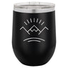 Mountain 12 oz Wine Tumbler - Powder Coated