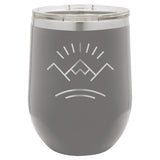 Mountain 12 oz Wine Tumbler - Powder Coated