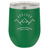 Mountain 12 oz Wine Tumbler - Powder Coated