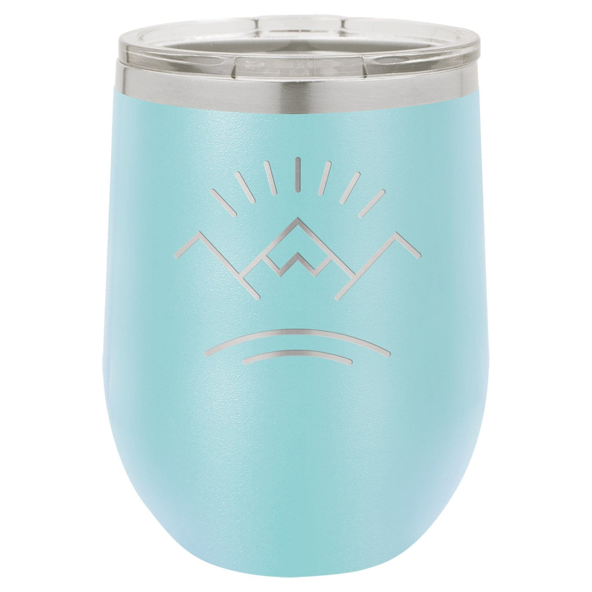 Mountain 12 oz Wine Tumbler - Powder Coated